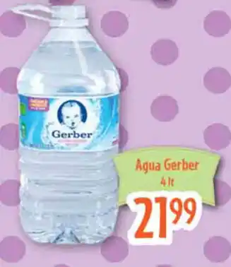 Agua Gerber 4 Lt.