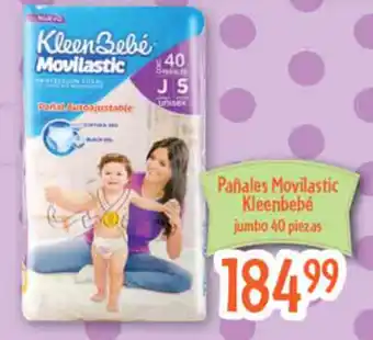 S-Mart Pañales Movilastic Kleenbebé oferta