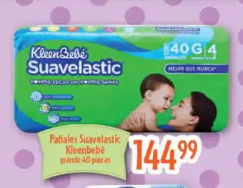 Pañales Suavelastic Kleenbebé