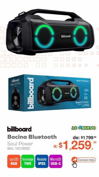 RadioShack Bocinas bluetooth billboard oferta