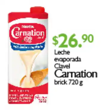 Leche Evaporada Clave Carnation 720g