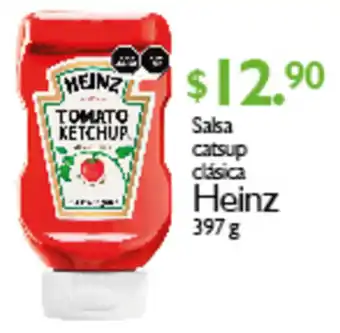 Salsa Catsup Clasica Heinz 397 g