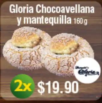 Gloria Chocoavellana Y Mantequilla 160g