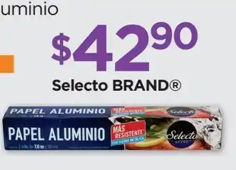 Chedraui Papel aluminio selecto brand 7,6m oferta