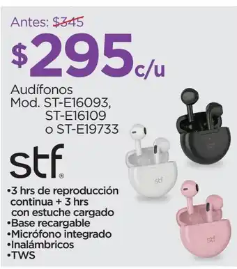 Audífonos inalámbricos stf
