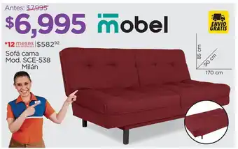 Sofá cama mod. sce-538 milán