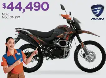 Chedraui Motocicleta italika dm250. oferta