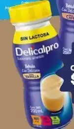 Farmacia San Pablo Delicalpro suplemento alimenticio líquido sabor vainilla, sin lactosa 200 ml oferta