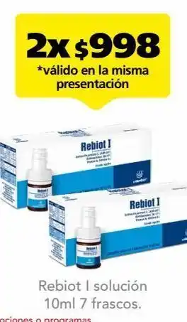 Farmacia San Pablo Rebiot i otros prod.digest.metab 7 ml oferta