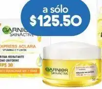 Farmacia San Pablo Garnier crema facial skin active express aclara 50 ml oferta