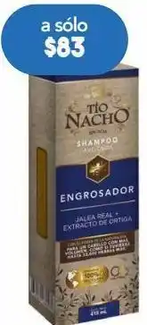 Farmacia San Pablo Tio nacho shampoo engrosador anti-caída para un cabello con más volumen 415 ml oferta