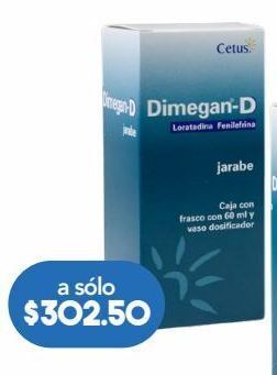 Farmacia San Pablo Dimegan d 60 ml jarabe frasco dosificador oferta