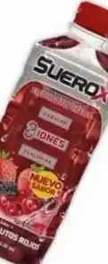 Suerox frutos rojos electrolitos orales 0 azúcar 630 ml
