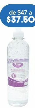 Farmacia San Pablo Dalux alcohol en gel elimina el 99.9% de los gérmenes 500 ml oferta