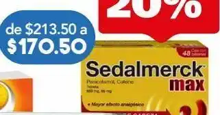 Farmacia San Pablo Sedalmerck max 48 tableta oferta