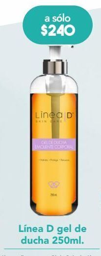 Farmacia San Pablo Linea d gel de ducha emoliente corporal 250 ml oferta