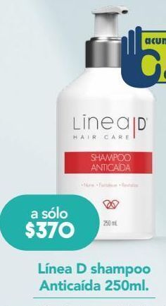 Farmacia San Pablo Linea d shampoo anticaída 250 ml oferta