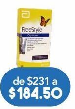 Farmacia San Pablo Freestyle tiras optium 1 pieza oferta