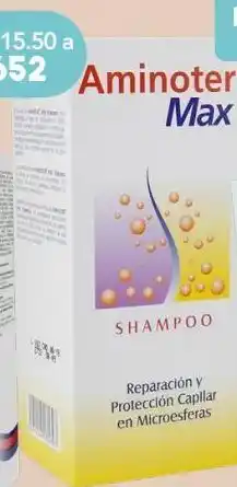 Farmacia San Pablo Aminoter max shampoo reparación y protección capilar 300 ml oferta