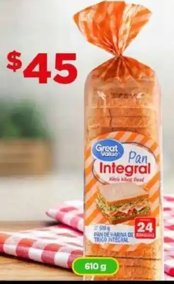 Bodega Aurrerá PAN INTEGRAL 610G oferta