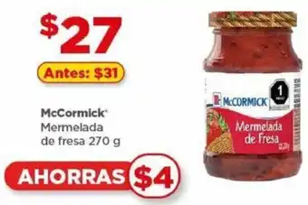 McCormick Mermelada de fresa 270 g