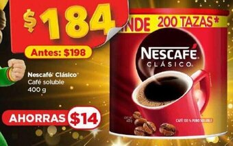 Bodega Aurrerá Nescafé Clásico Café soluble 400 g oferta