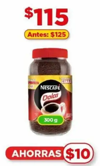 Bodega Aurrerá NESCAFE Dolca 300G oferta