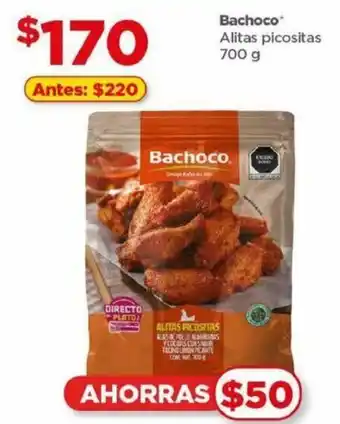 Bodega Aurrerá Bachoco Alitas picositas 700 g oferta