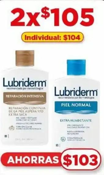 Bodega Aurrerá Lubriderm oferta
