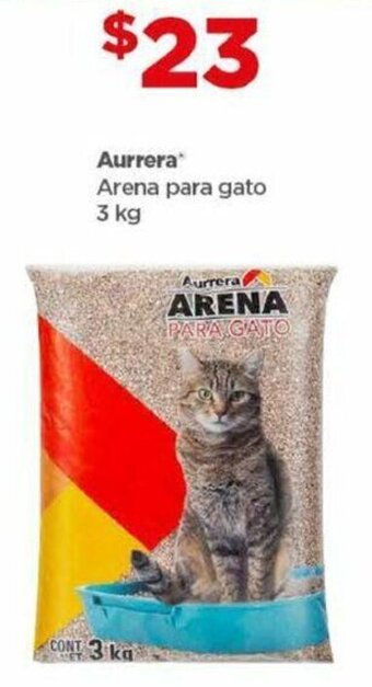 Aurrera Arena para gato 3 kg