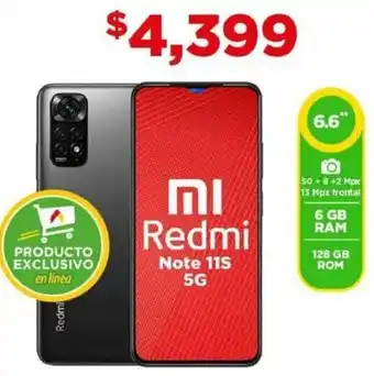 Bodega Aurrerá Redmi Note 11S 5G oferta