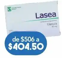 Farmacia San Pablo Lasea cap 80mg caj c/28 oferta