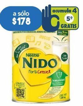 Farmacia San Pablo Nido forticrece deslactosada c/1.6kg oferta