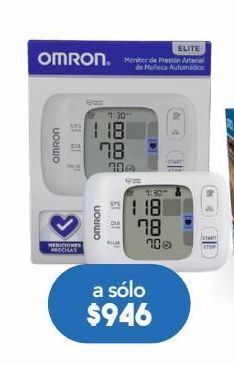 Farmacia San Pablo Omron baumanometro muñeca hem6230 c/1pza oferta