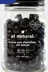 Farmacia San Pablo Al natural pasas chocolate c/320gr oferta