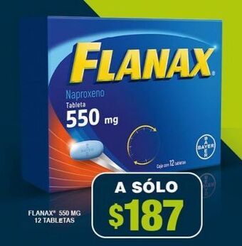 Farmacia San Pablo Flanax tab 550mg caj c/12 oferta