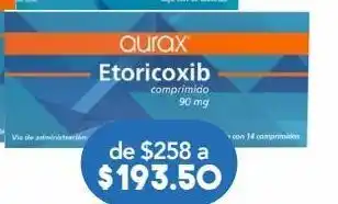 Farmacia San Pablo Aurax etoricoxib 90mg c/14 com oferta