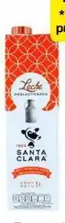 Santa clara leche deslactosada 100% pura de vaca 1 l líquido tetrapack