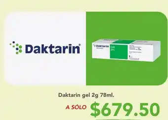 Farmacia San Pablo Daktarin gel 2gr tub c/78ml oferta