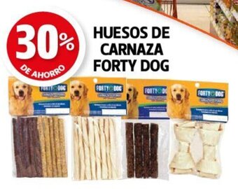 Farmacias Guadalajara HUESOS DE CARNAZA FORTY DOG oferta