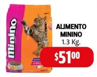 ALIMENTO MININO 1.3 Kg.