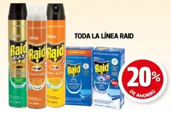 Farmacias Guadalajara TODA LA LÍNEA RAID oferta