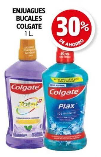 Farmacias Guadalajara ENJUAGUES BUCALES COLGATE 1L. oferta