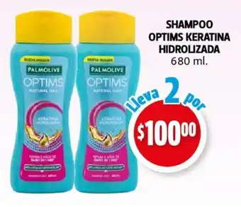 Farmacias Guadalajara SHAMPOO OPTIMS KERATINA 680 ml. oferta