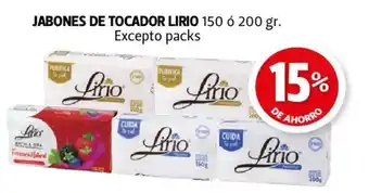 Farmacias Guadalajara JABONES DE TOCADOR LIRIO 150 ó 200 gr. Excepto packs oferta
