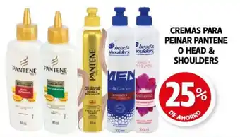 Farmacias Guadalajara CREMAS PARA PEINAR PANTENE O HEAD & SHOULDERS oferta