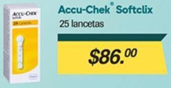 Farmacias Similares Accu-Chek Softclix 25 lancetas oferta