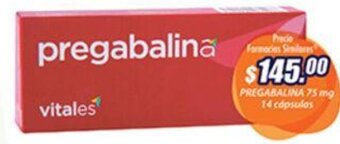 Farmacias Similares PREGABALINA 75 mg oferta