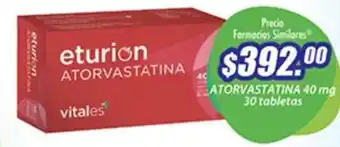 eturion ATORVASTATINA 40 mg