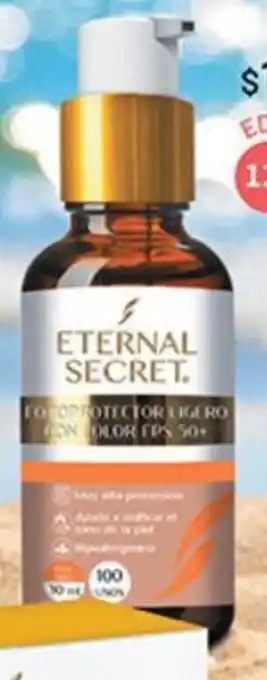 Farmacias Similares ETERNAL SECRET EDAD 12+ oferta